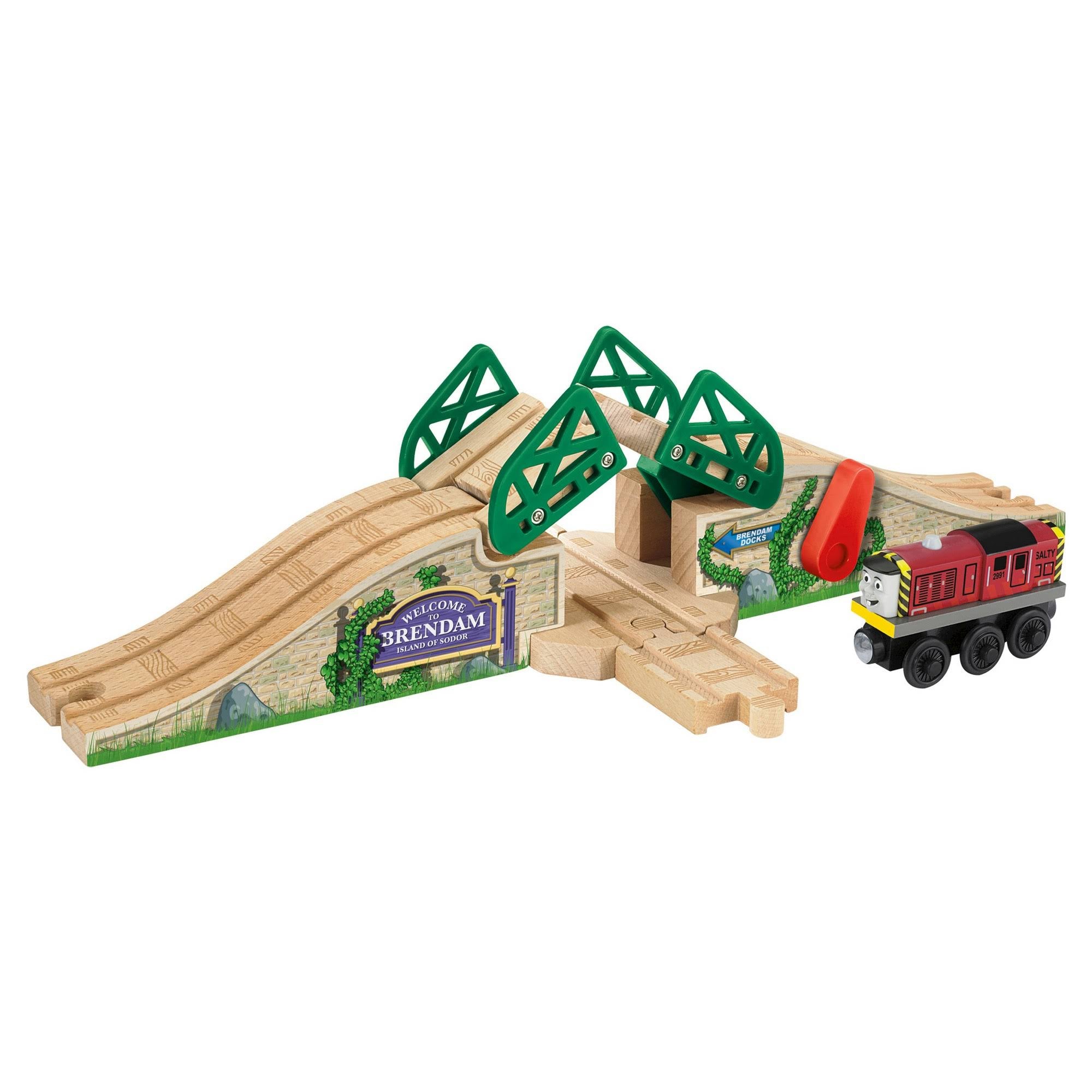 Wooden Railway Drawbridge B7002