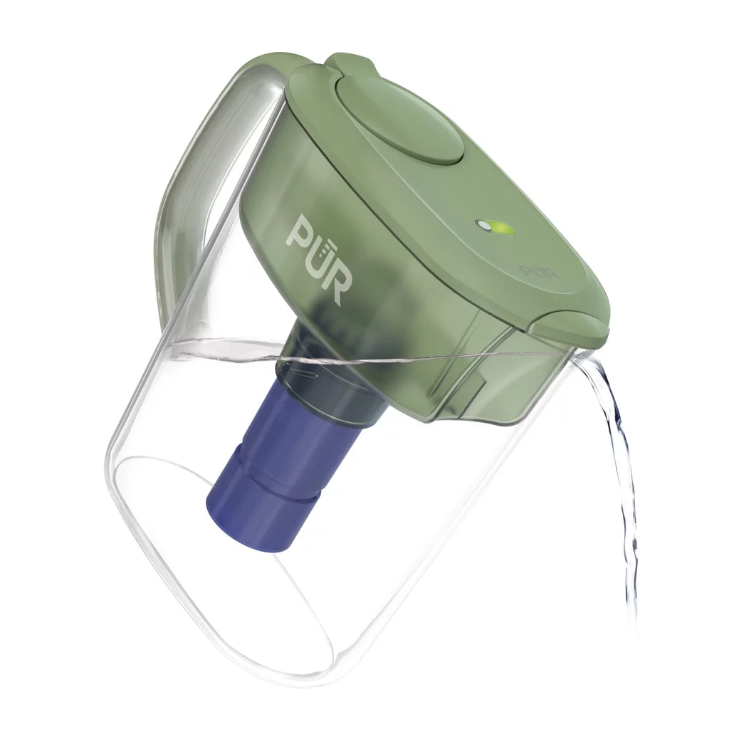 11 Cup Water Pitcher Filtration System, Sage I7676