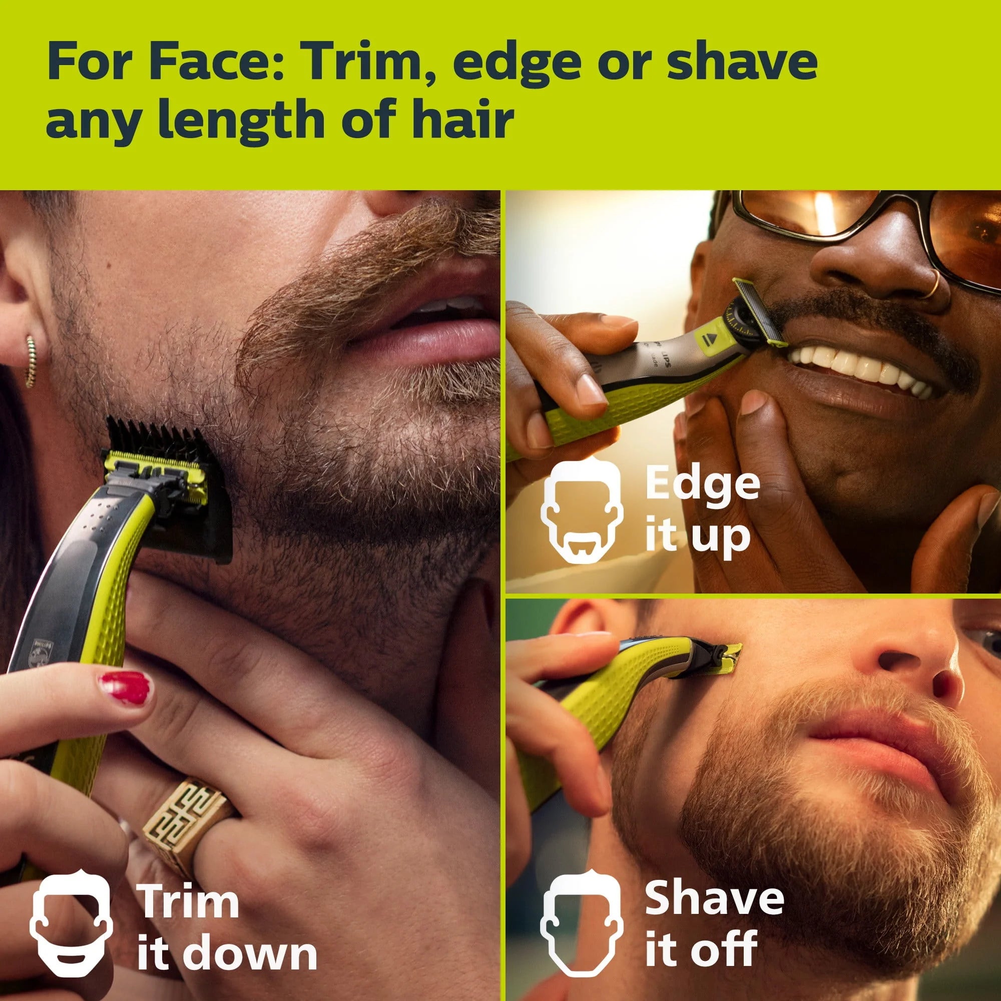 Hybrid Electric Razor and Beard Trimmer B102