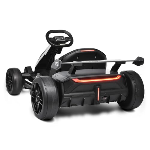 24V Electric Go Kart with 2X150W Motor, 7AH Battery, Green N772296