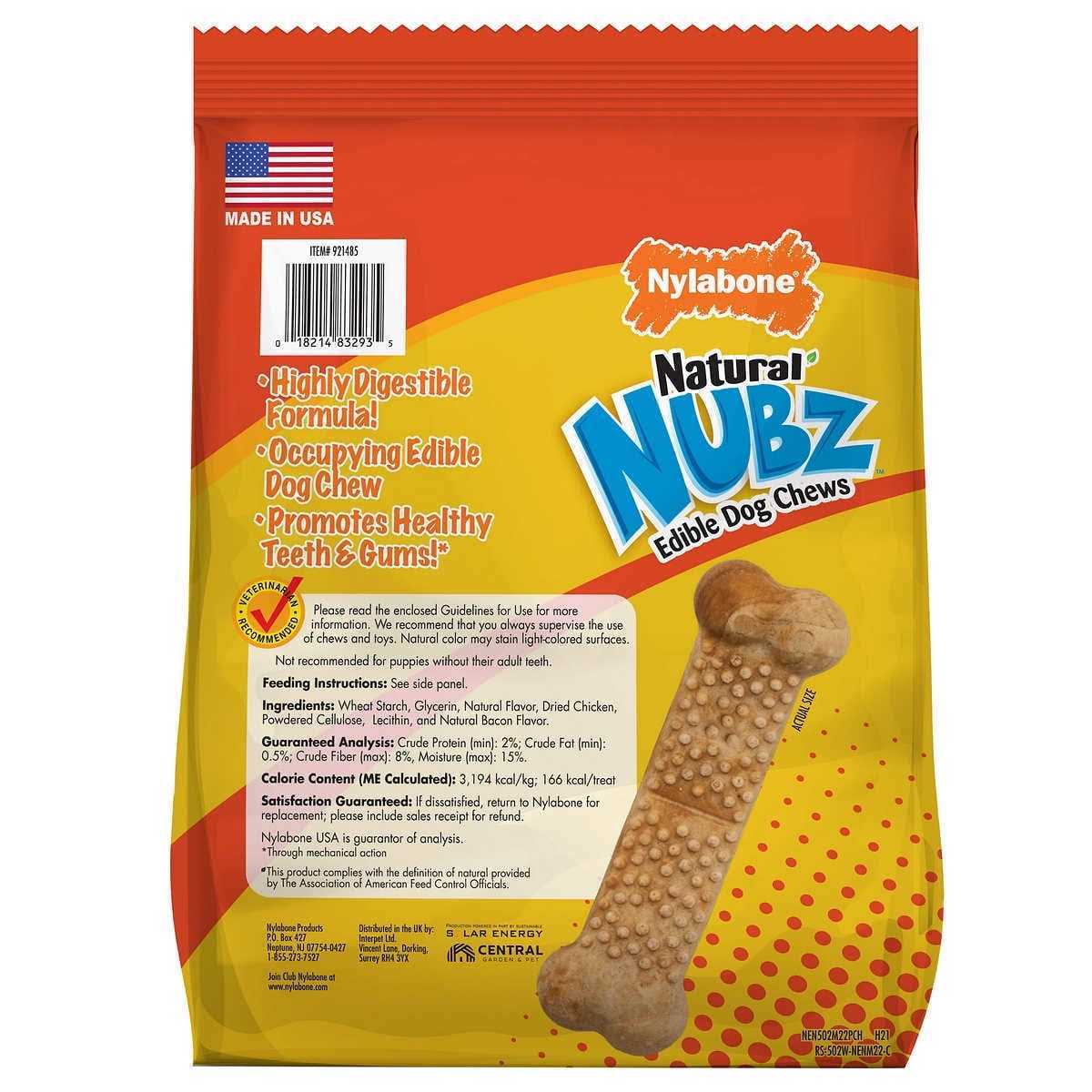 Nubz Dog Chews Z1673