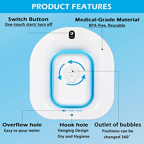 Blue Collapsible Sitz Bath S29051
