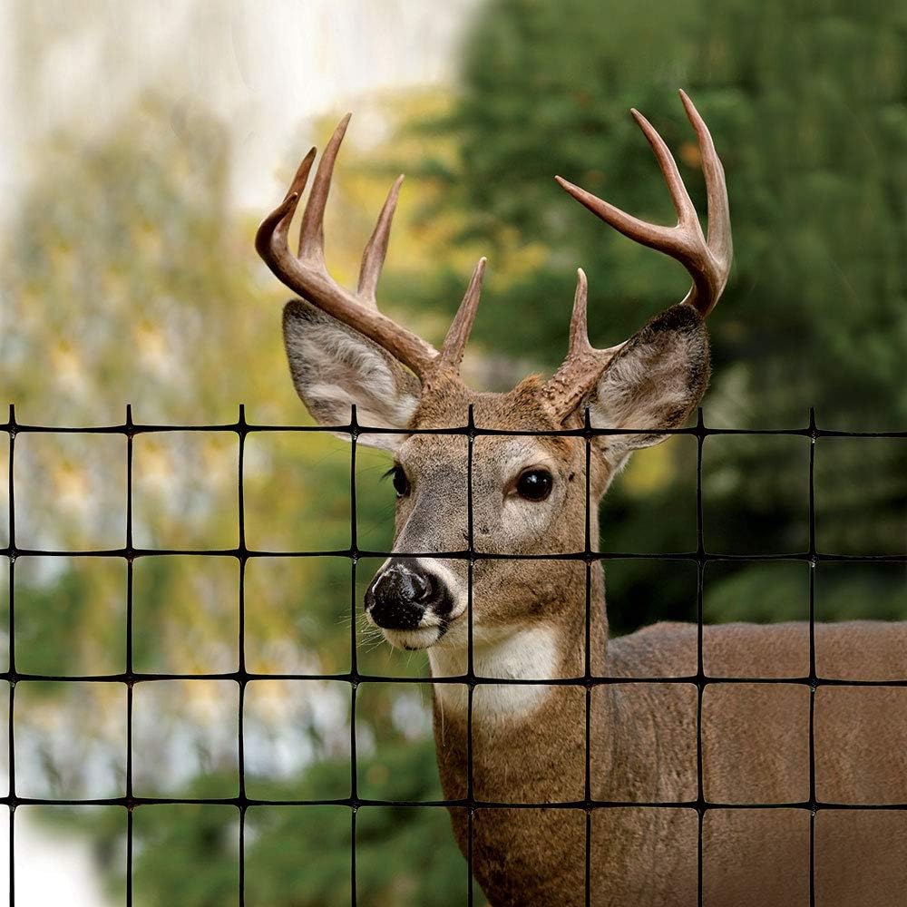 6' X 330' Black Deer Fence C673