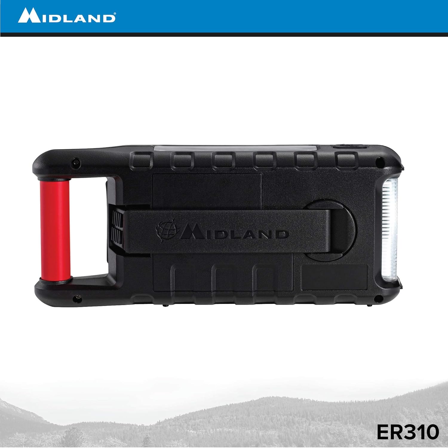 Red Black Emergency Crank AM/FM Radio Pack of 2 G117771