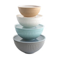 8 Piece Covered Bowl Set E2368
