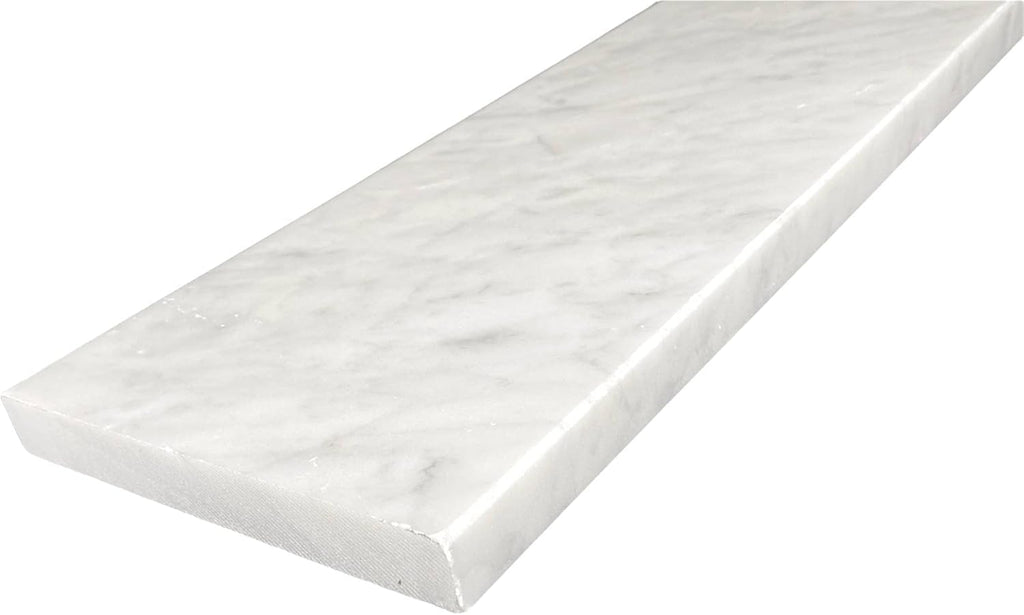 Polished Carrara Marble Floor Threshold (4'' x 48") T525