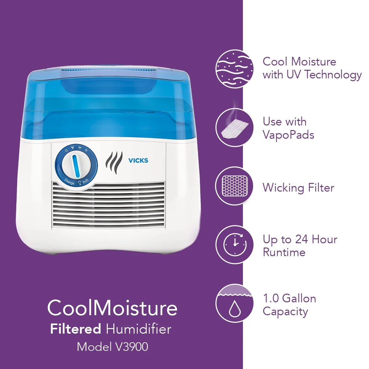 1 gal Cool Moisture Humidifier S909190