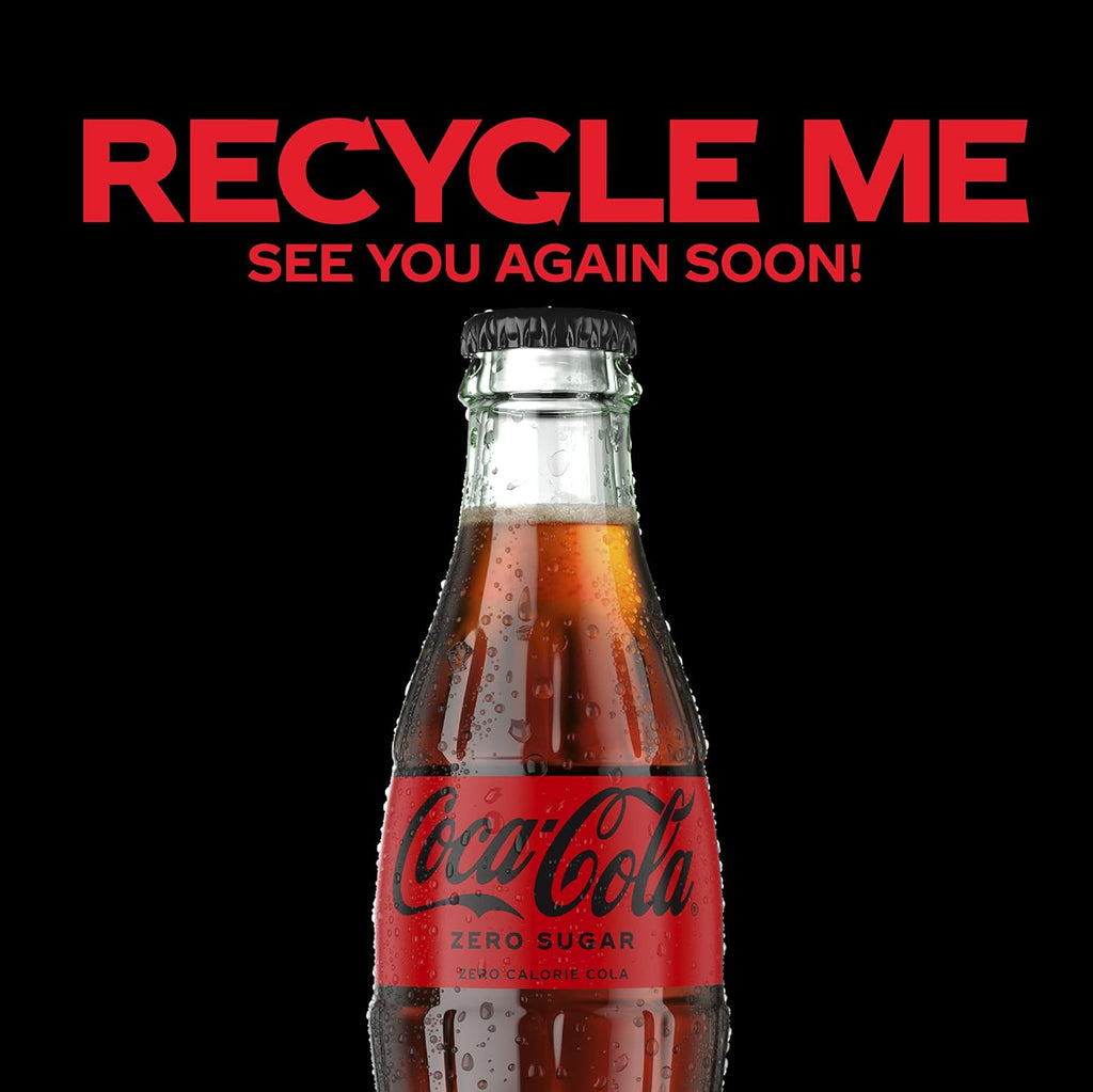 8 fl oz 6 Pack Glass Bottles S21133