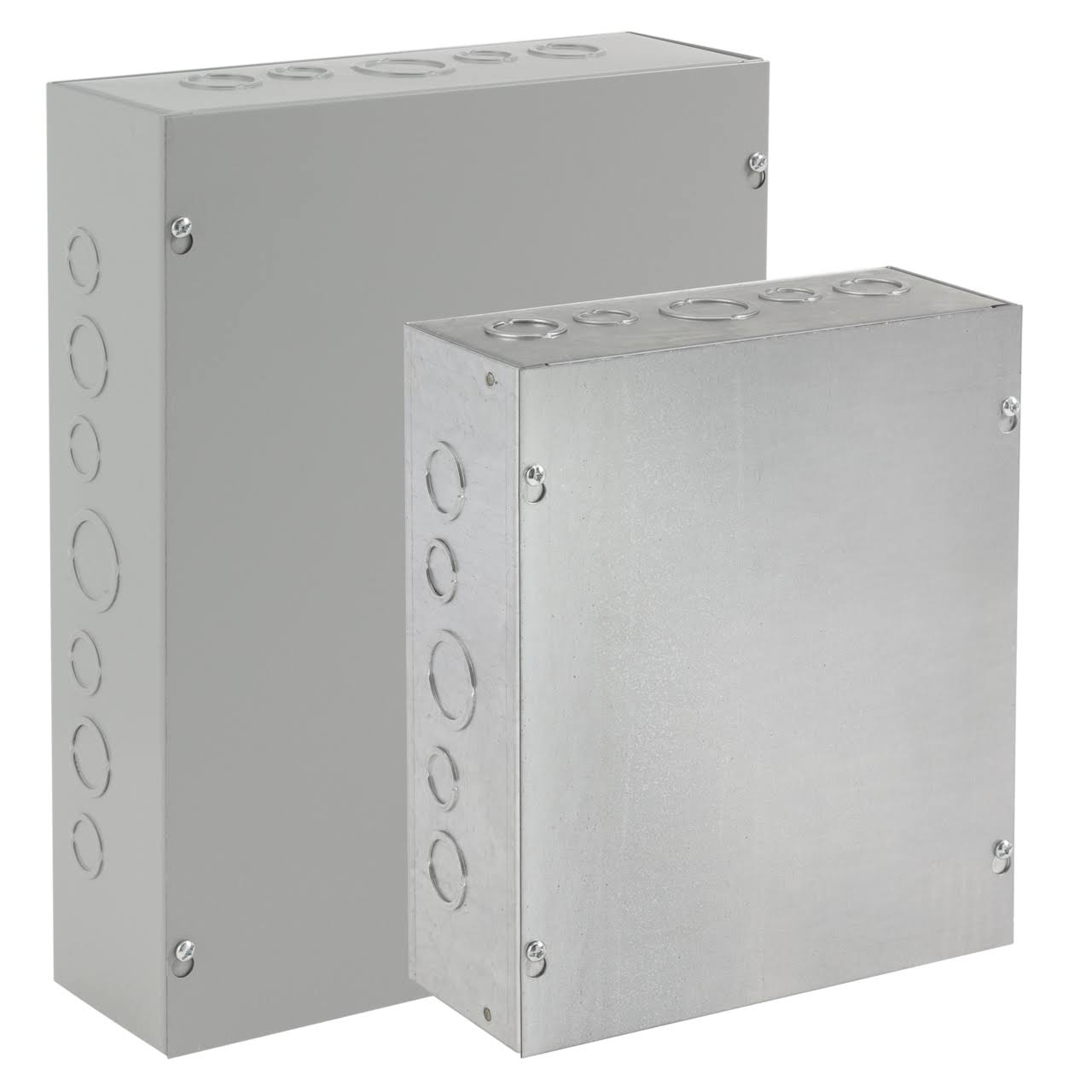 Gray Steel Pull Box, 24 inch x 12 inch x 6 inch A2049