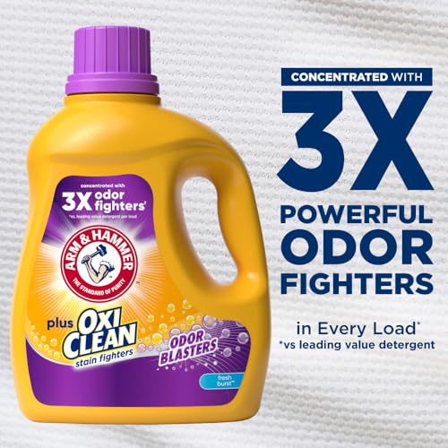 128 Loads Liquid Laundry Detergent, 166.5 Fl oz C108988