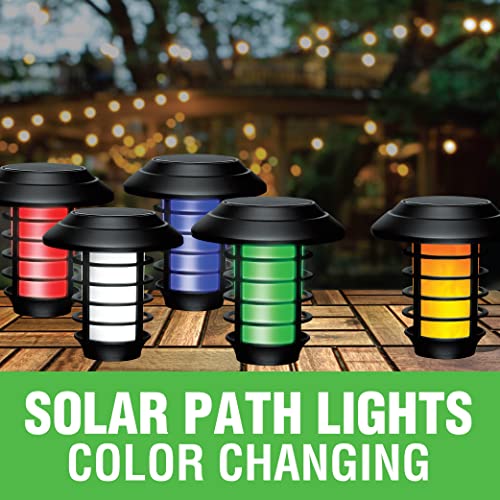 Solar Pathway Lights, 4 Packs B13386