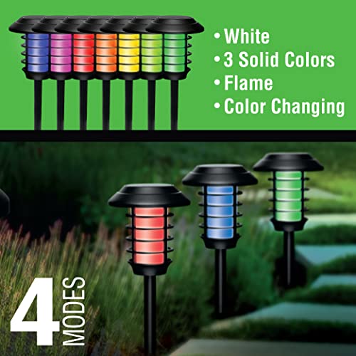 Solar Pathway Lights, 4 Packs B13386