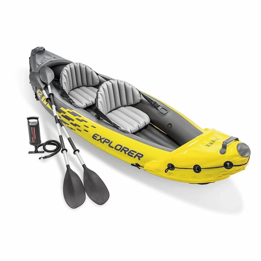 Inflatable Kayak with Oars and Hand Pump N12256