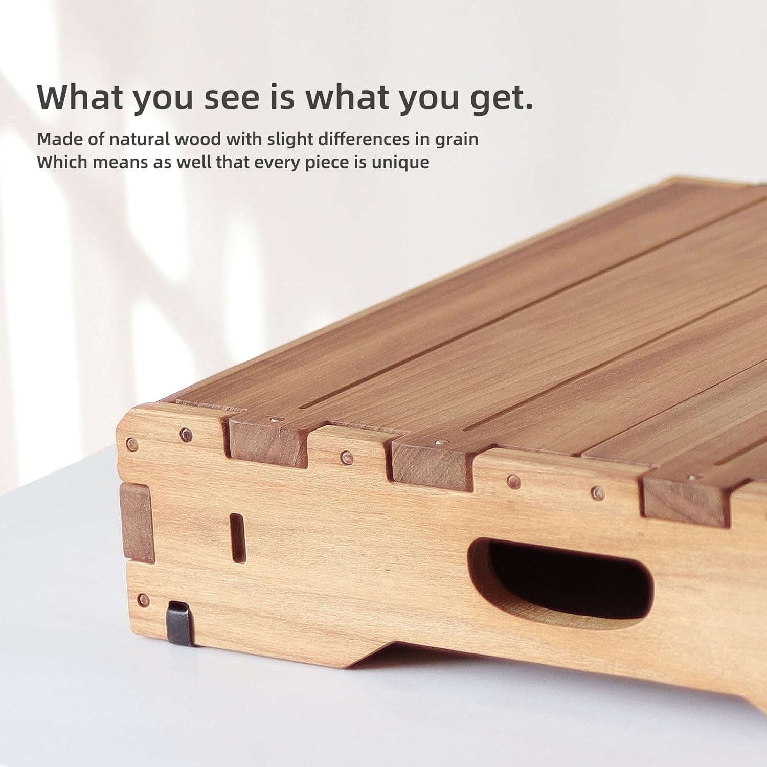 Carbonization Wooden Step Stool N593