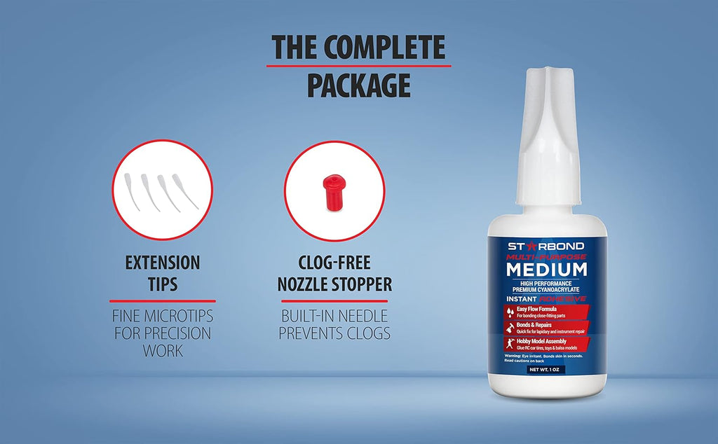 1 oz. Medium CA Glue L732