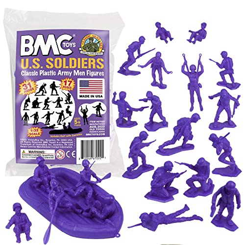 OD Green 31pc Plastic Army Men Figures K9879