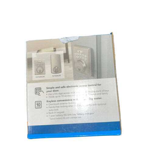 Stainless Steel Electronic Deadbolt Y7658
