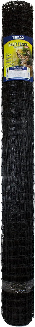 6' X 330' Black Deer Fence C673