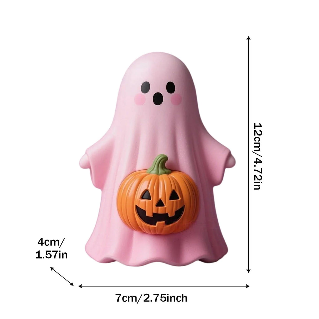 Craft Ornaments With Cute Ghost And Pumpkin 3D Designs D285722