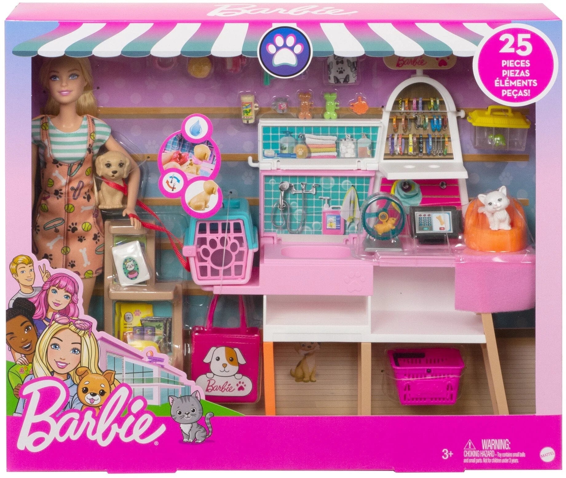 20+ Themed Accessories Doll and Pet Boutique Playset C5941