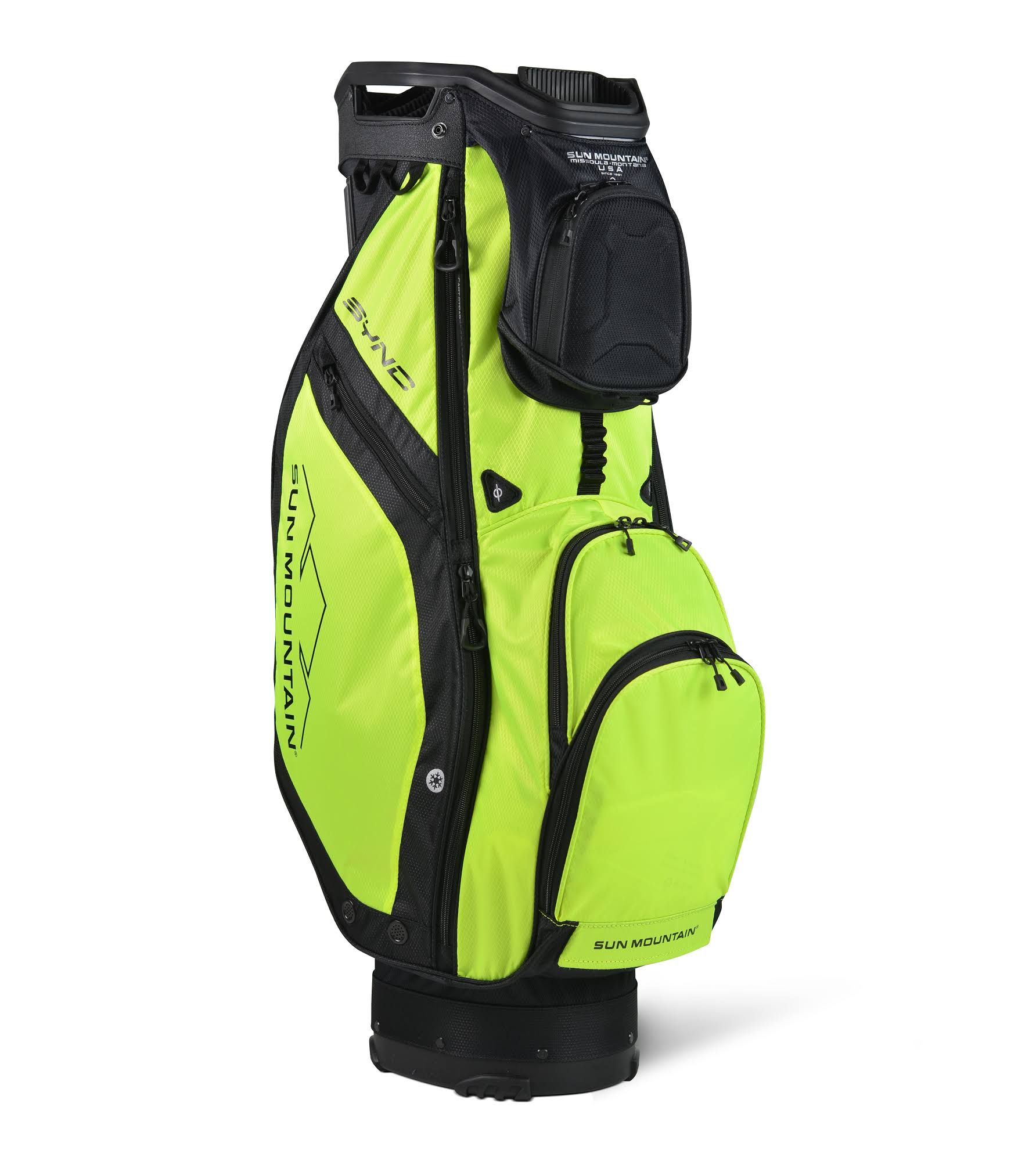 Black Gray Camo Gold Cart Bag B25264