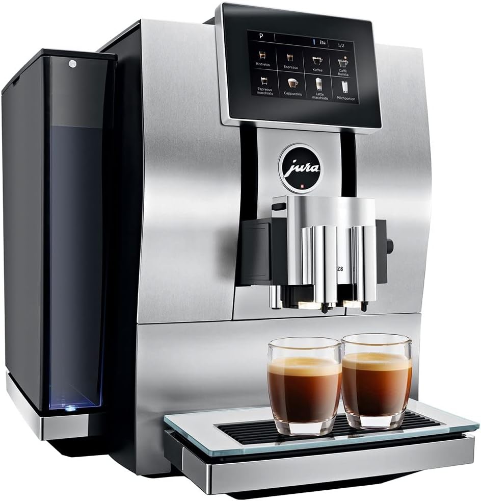 Aluminum Automatic Espresso & Cappuccino Machine with Touch screen C736230