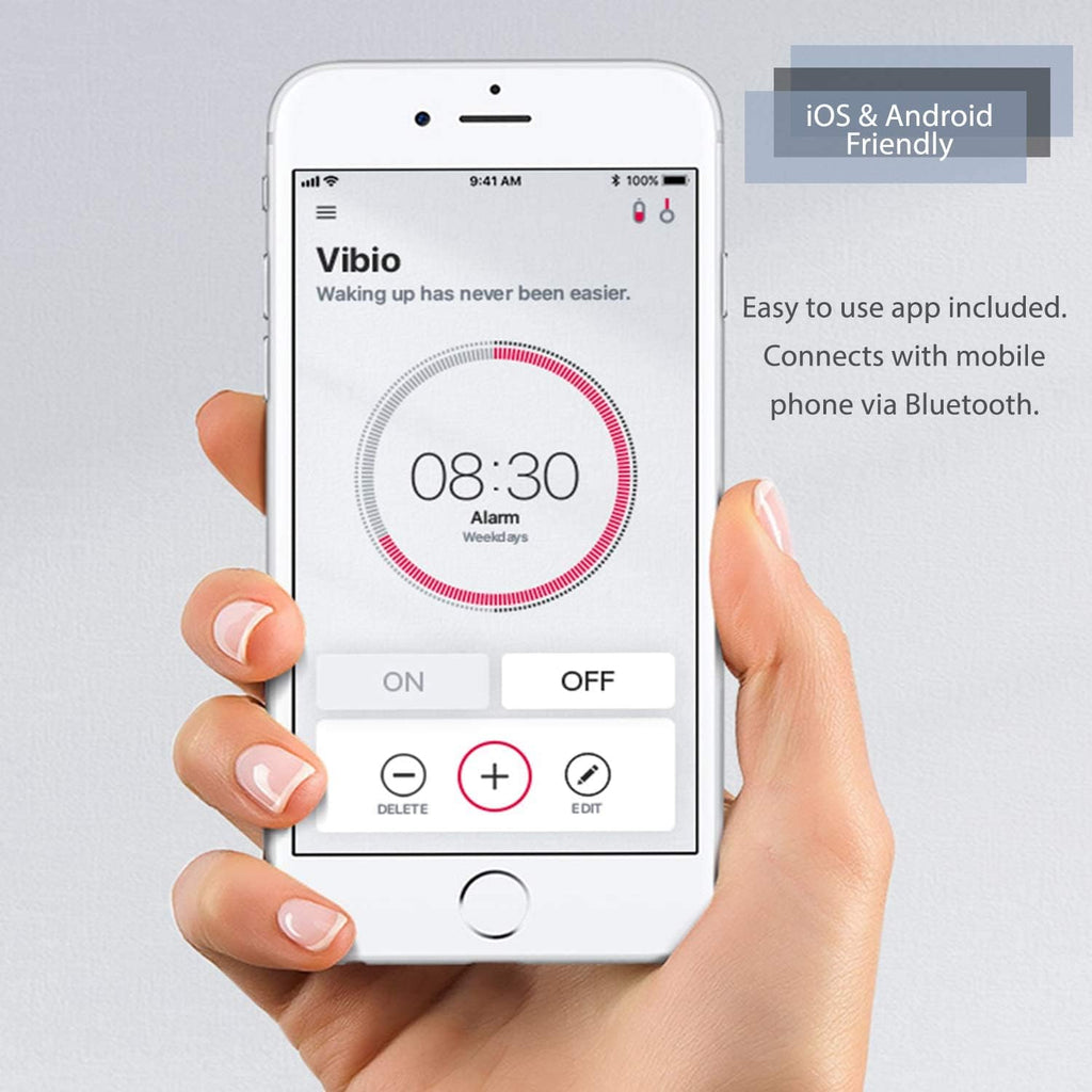 Wireless Bedshaker Alarm with Bluetooth Q825