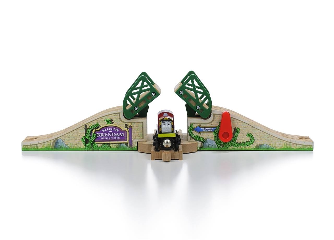 Wooden Railway Drawbridge B7002