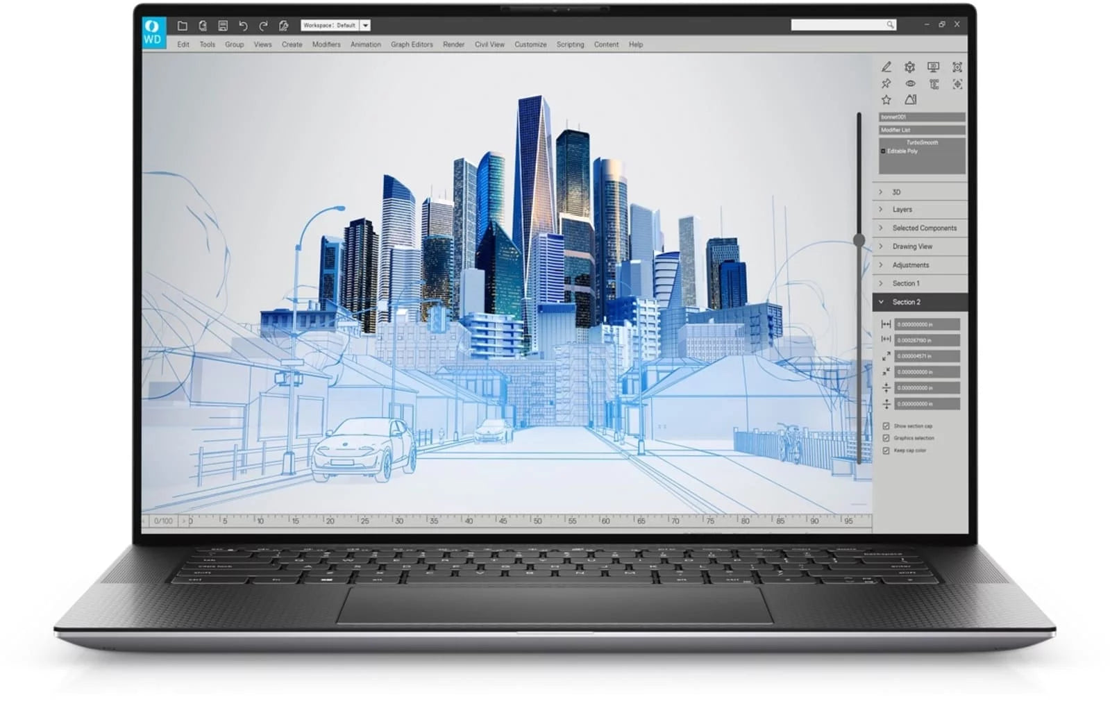 Restored Dell Precision 5000 5560 Workstation Laptop 15.6" FHD+ Core i7 256GB SSD 64GB RAM Nvidia T1200 8 Cores 4.6 GHz 11th Gen CPU Refurbished T9063