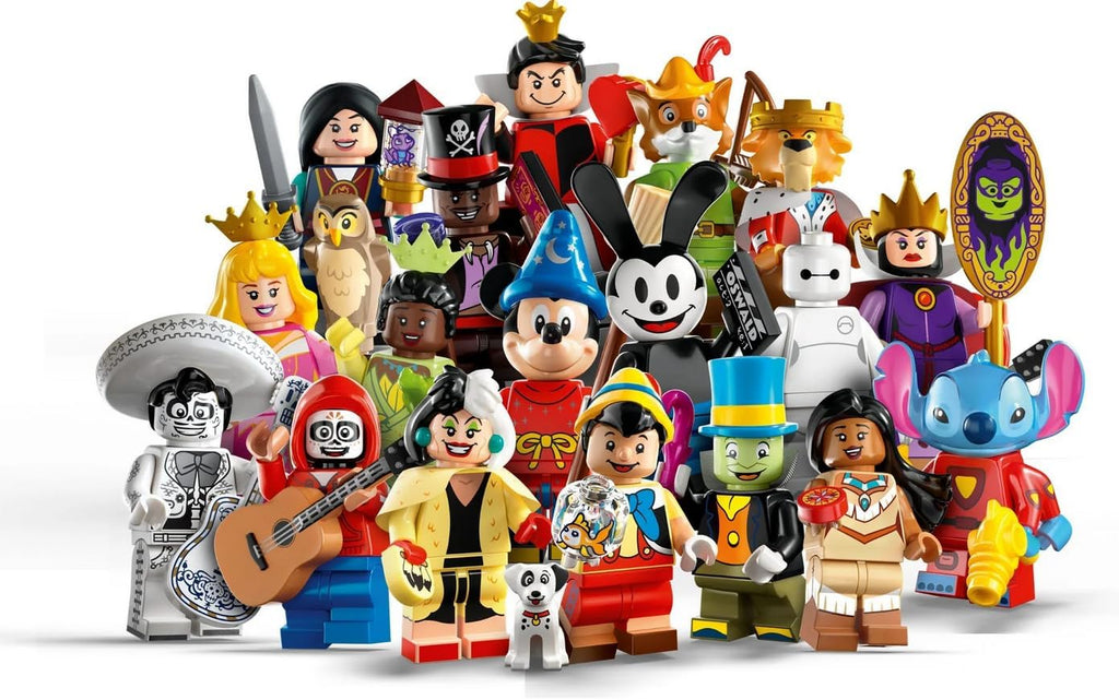 Disney 100 6 Pack Minifigure Set 46 Pieces Q69699