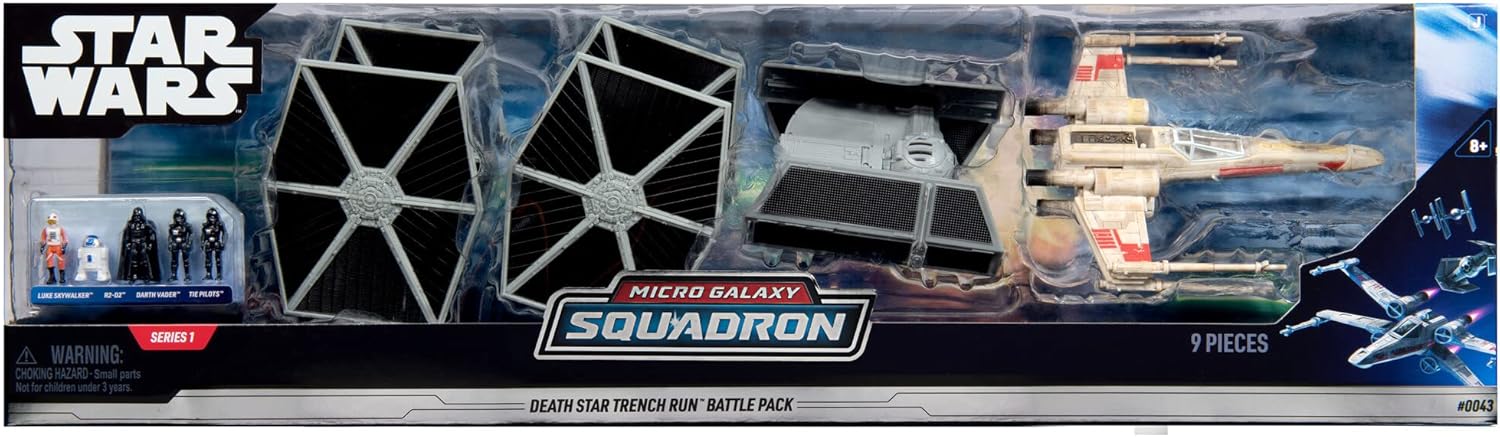 Death Star Trench Run Battle Pack with Four Vehicles and Five Micro Figure Accessories R770067