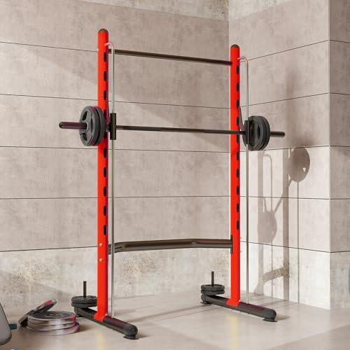 Adjustable Power Rack with Pull-Up Bar W2482