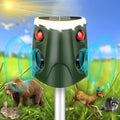Solar Ultrasonic Animal Repellent with Motion Sensor F61244