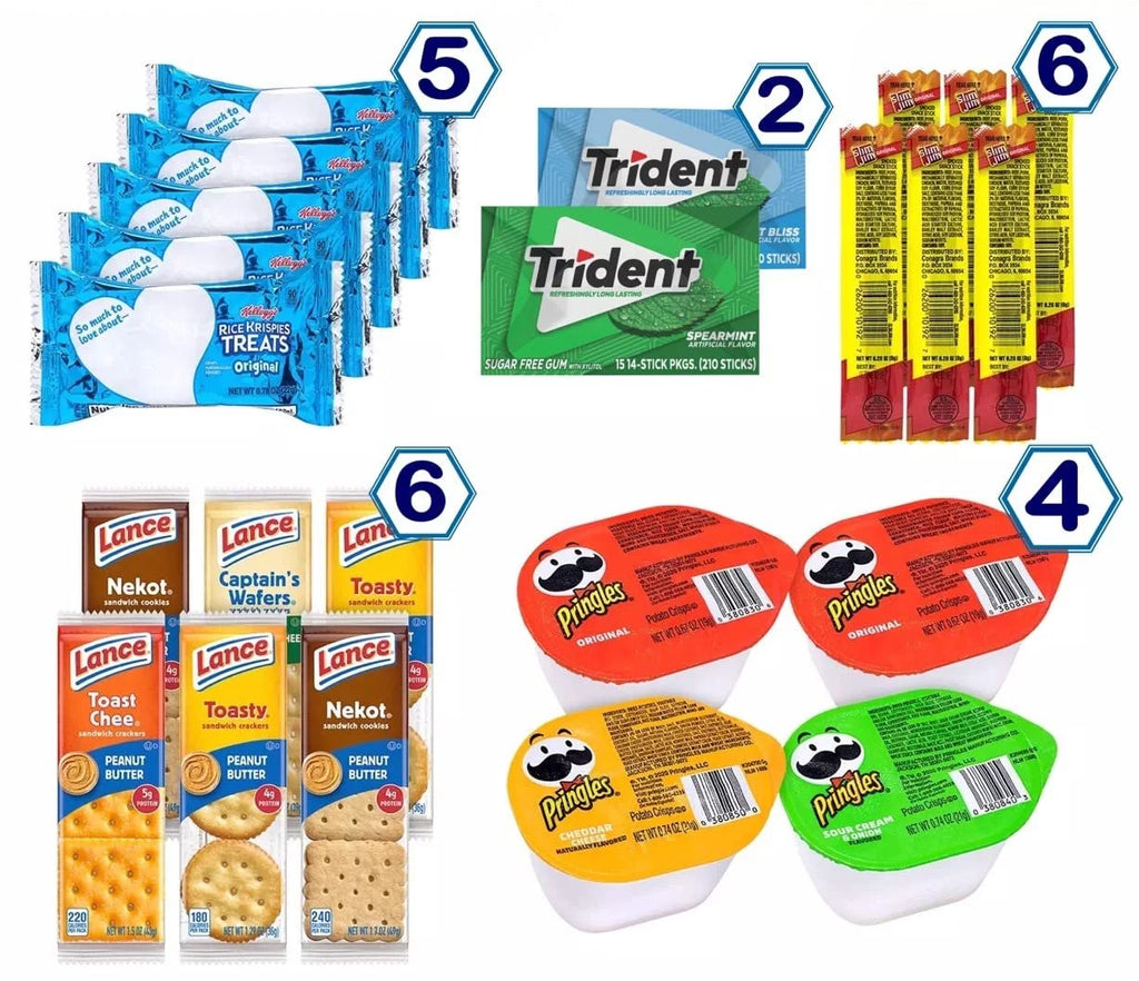 55 Count Variety Snacks Gift Box O110
