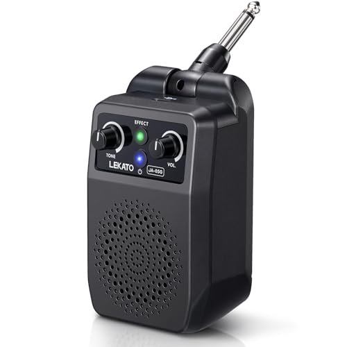Mini Electric Guitar Amp 5W Bluetooth with Built-in 4 Effects Rechargeable H621