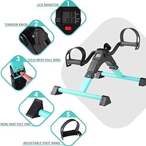 Portable Desk Cycle Pedal Exerciser E82954