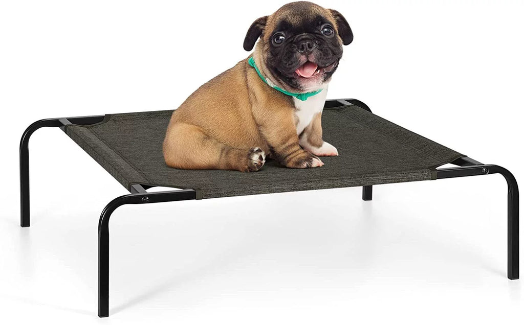 Elevated Pet Bed Raised Cat Cot Cooling Dog Bed Waterproof Chew Proof W185472