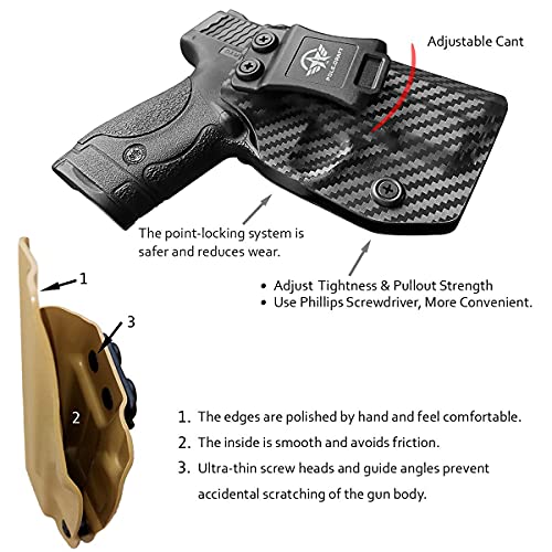 IWB Kydex Holster for 9mm Pistol L6310