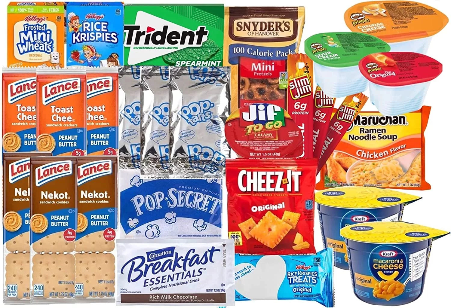 55 Count Variety Snacks Gift Box O110