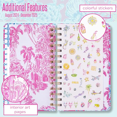 Medium Spiral Bound Weekly Agenda and Monthly Calendar Planner J47453