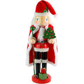13.5" Wooden Santa Nutcracker B330522