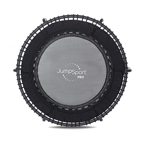 44 Inch Folding Fitness Trampoline with Arched Legs F116796