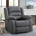 Grey Fabric Power Recliner Chair H73460