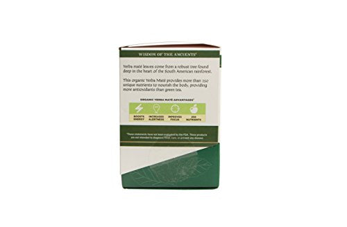 Organic Yerba Maté Tea Bags, 1.1 oz G250