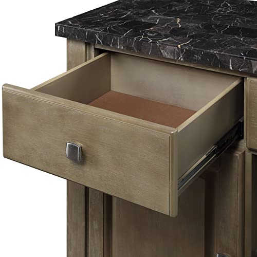 Oak Finish Server W33539