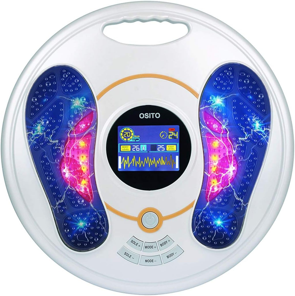 Electrical Pulse Foot Massager with Infrared Remote and TENS M824
