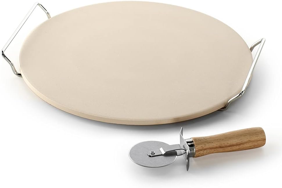 Tan Pizza Stone Set, 13 inch Z516181