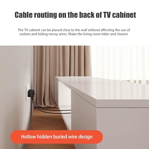 Grey 120cm Wall Mounted TV Stand with Drawers G29476