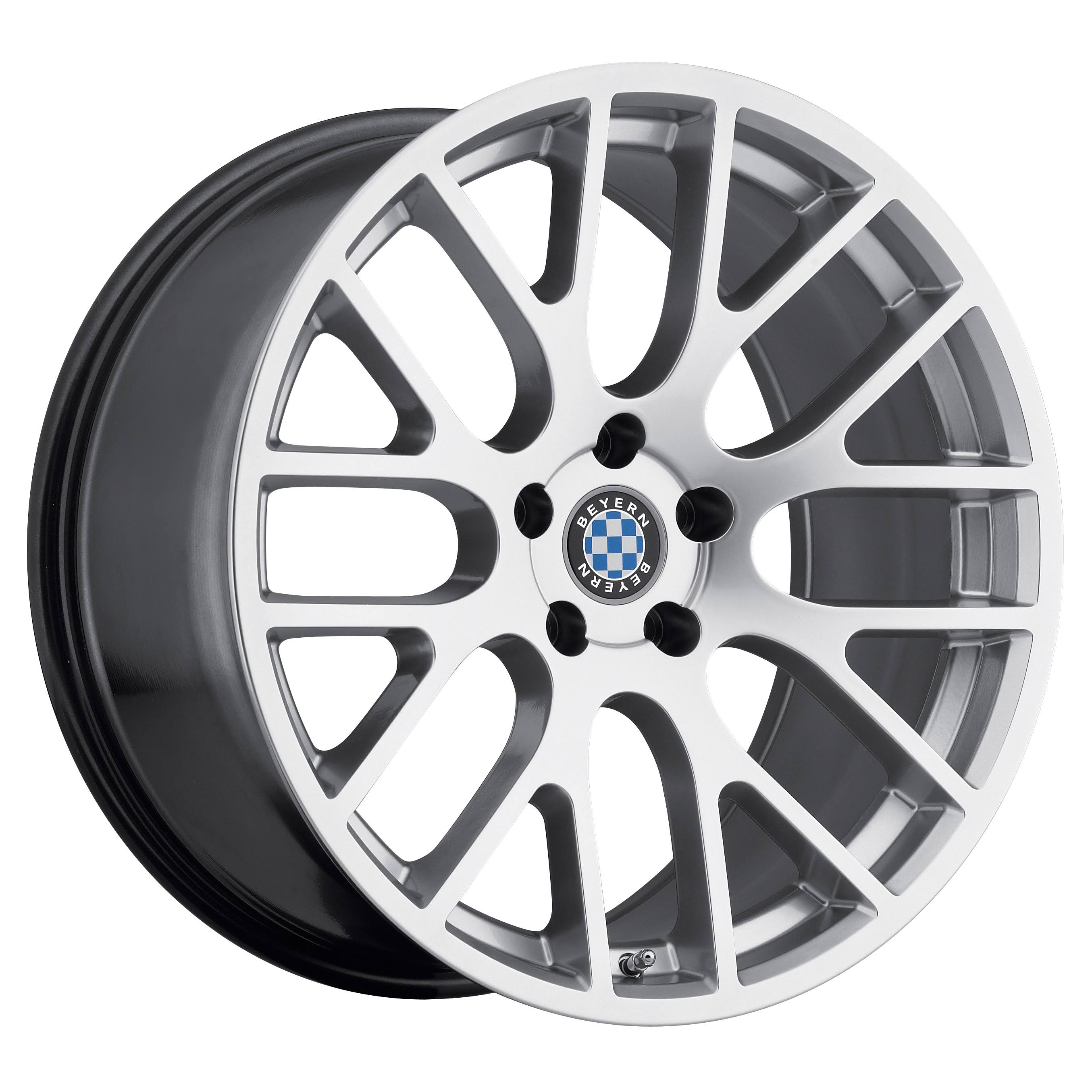 Hyper Silver 19x9.5 5x120 ET35 Rims G1370