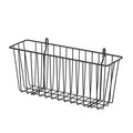 15-Inch Chrome Metal Hanging Basket, 2-Pack I4884